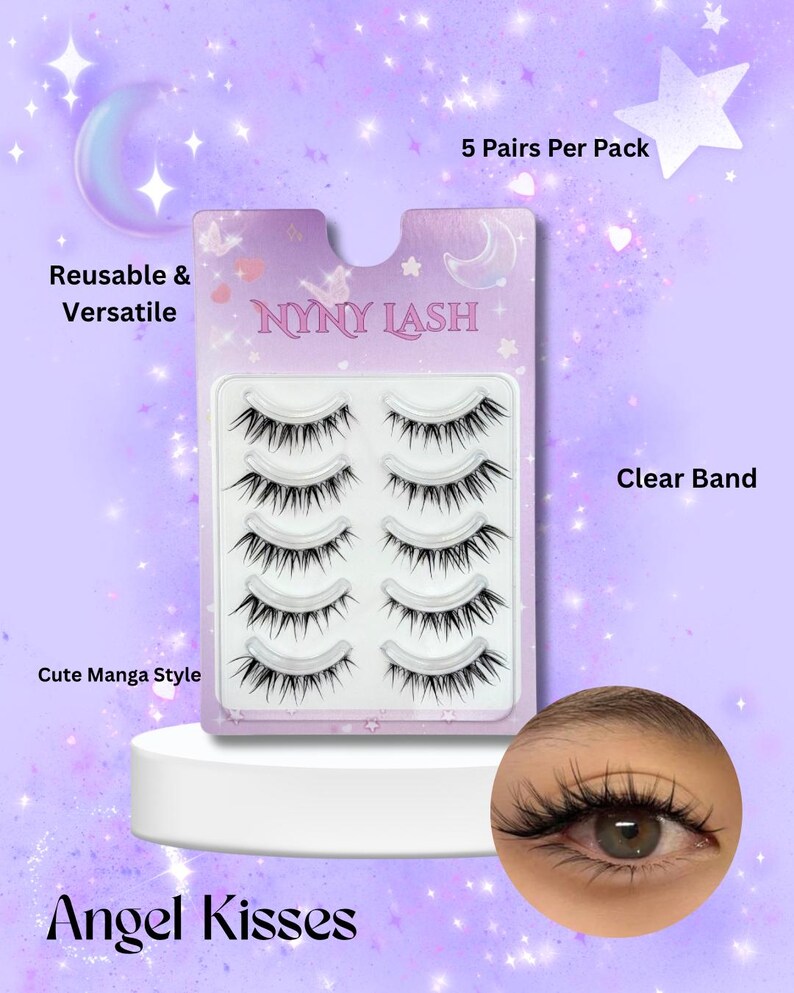Angel Kisses - 5 Pack Lash Strips Bild 2