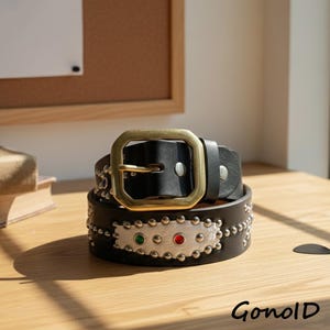 Ceinture Cloutée Femme - La Ceinture