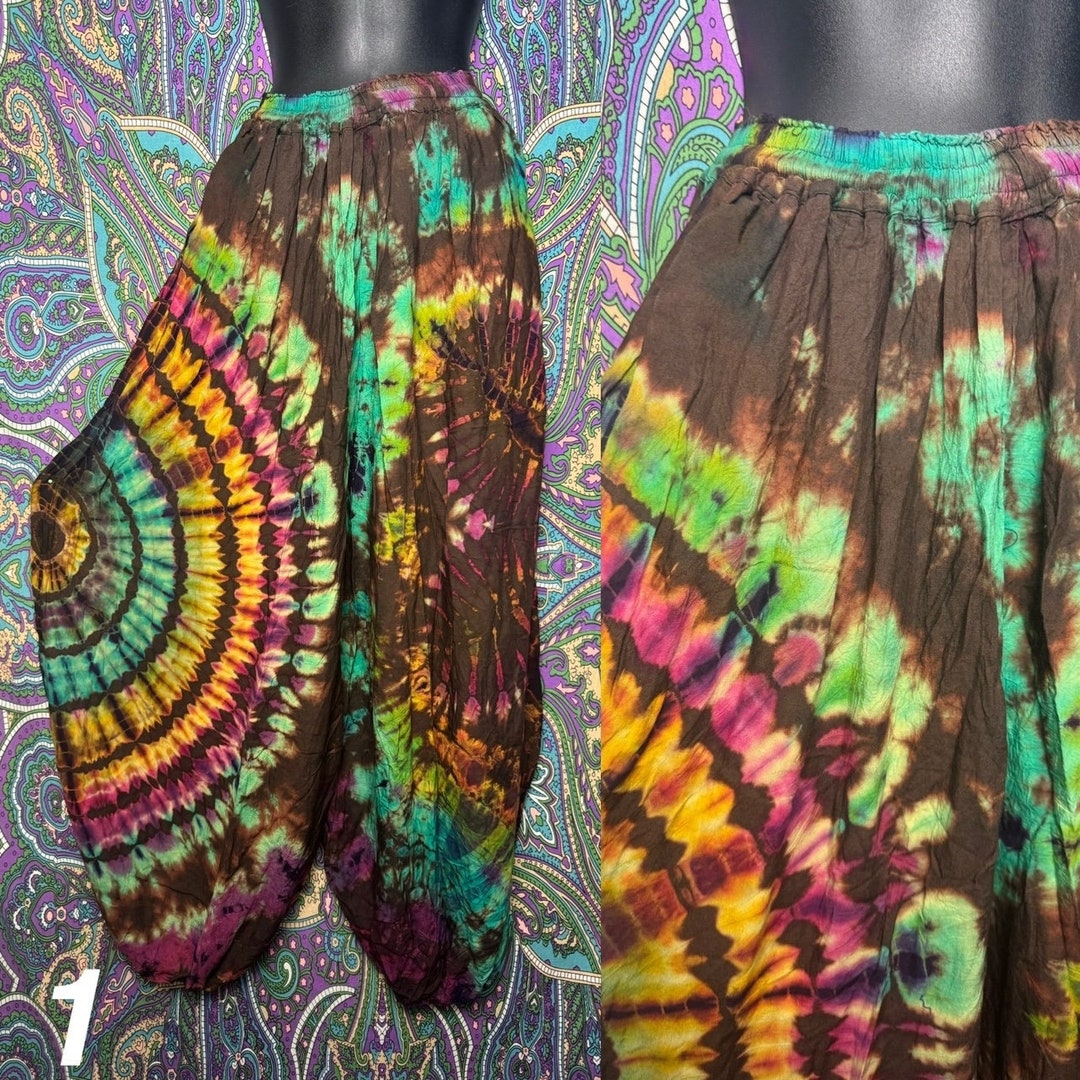 Tie Dye Baggy Trousers main image 0