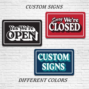 Custom Sign, Metal Sign Wall Art, Deliveries Sign, Personalized, Custom Message, Parking Sign, Outdoor Sign, Business Sign, Property Sign.