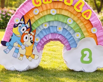 Bluey and Bingo Piñata 25”