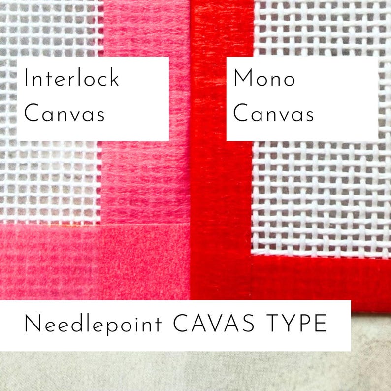 18 Mesh Needlepoint Canvas | Zweigart Deluxe Mono Canvas | Blank Needlepoint Canvas | Needlepoint Supplies | DIY Needlepoint Design image 6
