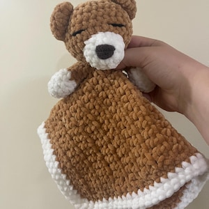 Crochet Bear Lovey