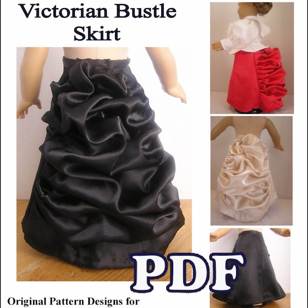 Bustle Skirt Pattern Etsy
