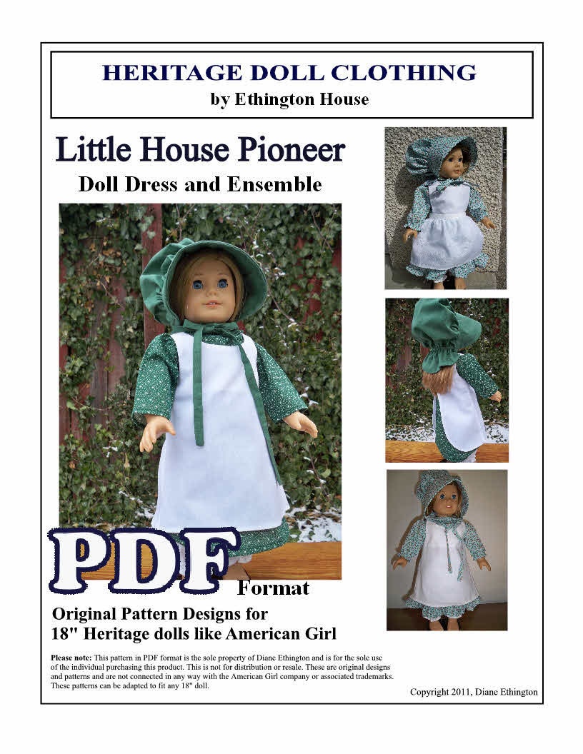 PDF Pattern 1:12 Scale Doll Clothes, DIY Shirt and Trousers Sewing Pattern  