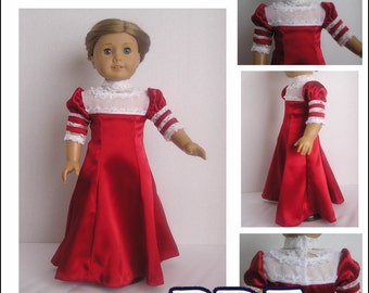 1904 Bolero Dress Pattern for American Girl Doll - PDF INSTANT DOWNLOAD