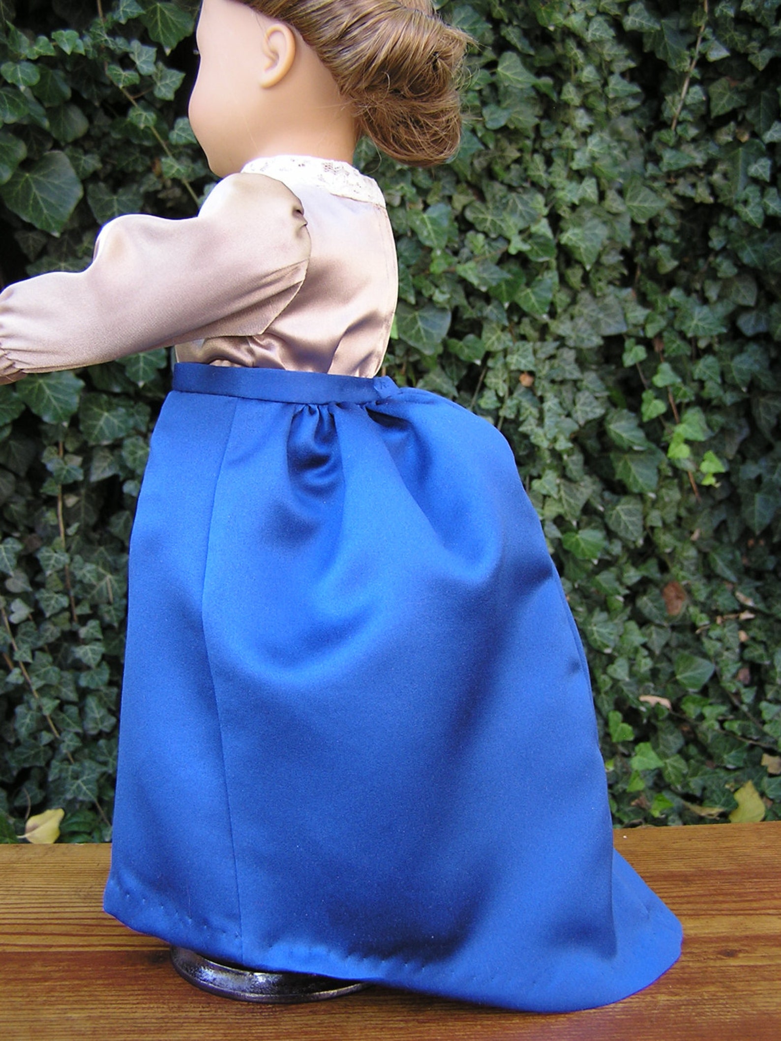 Late Victorian 1887 Lobster Tail Bustle PDF Pattern for Etsy