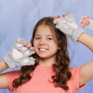 Cat Paw Gloves, Furry Paw Mittens, Cosplay Paw Gloves, Kawaii Cosplay Gloves, Quadrobics Paws, Therian Paw Gloves, Animal Paw Cosplay