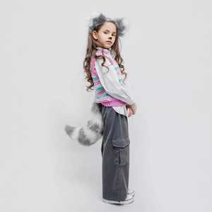 Cat Ears Headband, Cat Tail Cosplay, Furry Cosplay Accessories, Anime Cosplay Cat, Cosplay Cat Ears and Tail, Neko Ears and Tail Set
