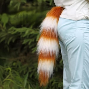Cat Tail Cosplay, Faux Fur Cat Tail, Cosplay Accessories, Anime Cat Tail, Halloween Cat Costume, Kids Cat Costume Tail, Kitten Cosplay Tail