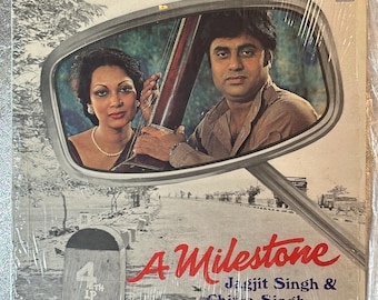 Jagjit & Chitra Singh - A Milestone - 1980 Vintage Ghazal Vinyl LP