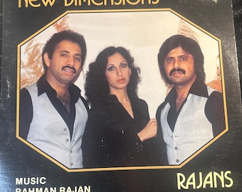 Rajans - New Dimensions Vinyl LP, 1980 Canadian South Asian Disco Pop