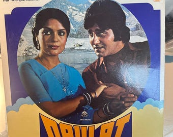 intage 1982 Bollywood Vinyl – DAULAT Original Soundtrack – R.D. Burman – EMI HMV Pressing-Near Mint