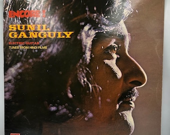 Sunil Ganguly LP Vinyl Record Encore Instrumental Guitar Bollywood Film Tunes EX
