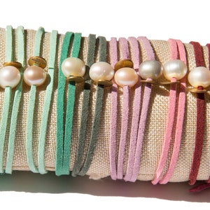 BRACELET LIEN 1 PERLE