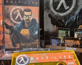 Half-Life 1 Soundtrack Cassette Tape Custom FanMade