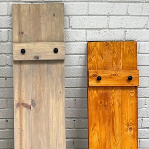 Wooden Window Shutters | Farmhouse Shutters | Outdoor | Custom Sizes or Stain | Cedar Wood | Handmade