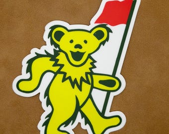 Dankbare Dead Masters inspirierte Aufkleber