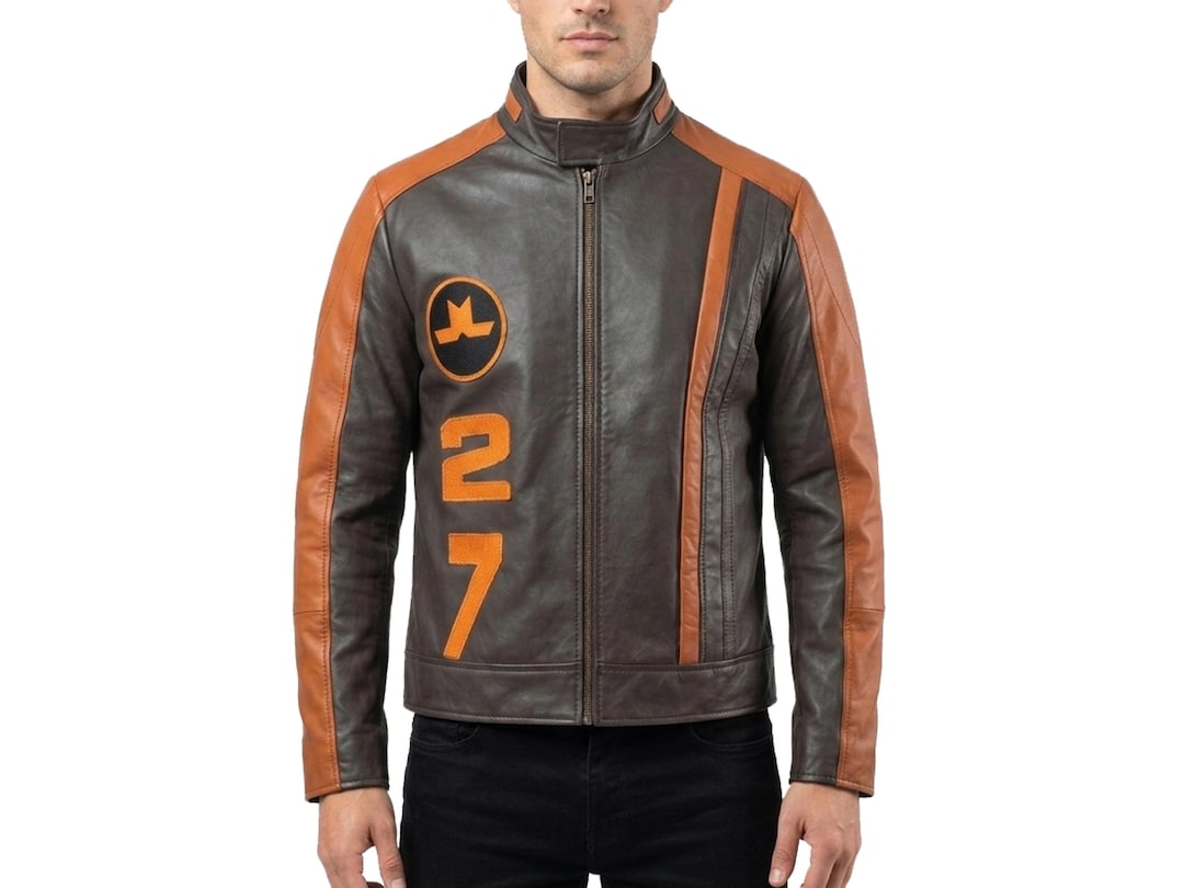 Arc Raiders Ryder Jacket | Real Leather Gamer Cosplay Biker Coat | Men ...