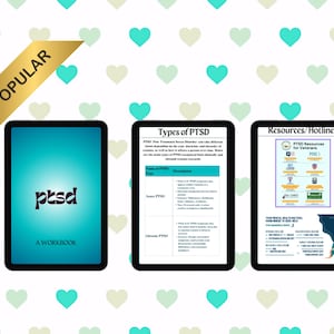 Ptsd Workbook, Workbook Ptsd, Ptsd Worksheets, Worksheet Ptsd, Trauma Workbook, Ptsd Trauma Workbook, Healing Trauma Workbook