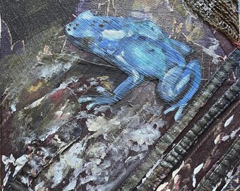 blue poison dart frogs