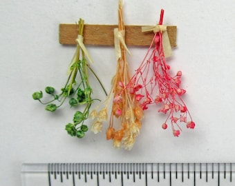 Collection of Dried "Herbs" for a Dollhouse Kitchen