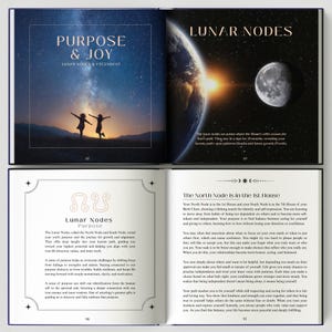 Birth Chart Astrology Reading, Personalized Natal Chart, Custom Birth Chart Analysis, Sun Sign Natal Gift, Hardcover Zodiac Book, 100+ Pages image 9