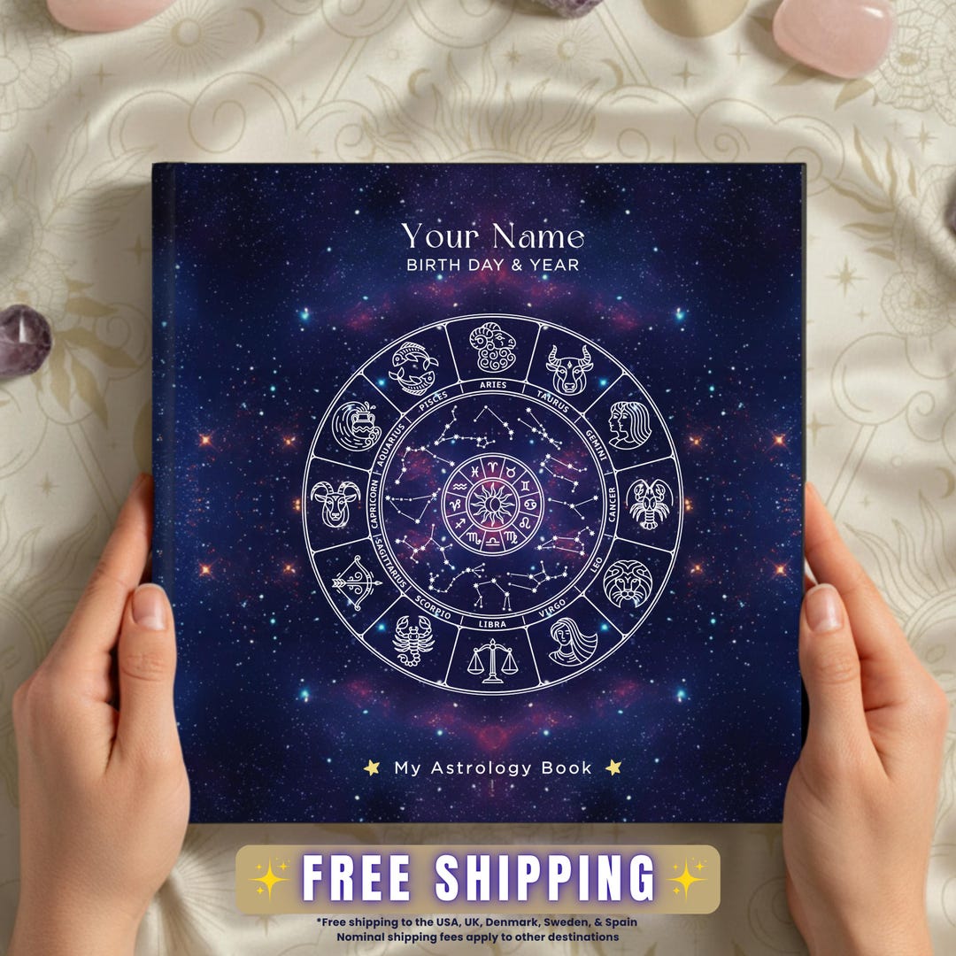 Birth Chart Astrology Reading, Personalized Natal Chart, Custom Birth ...