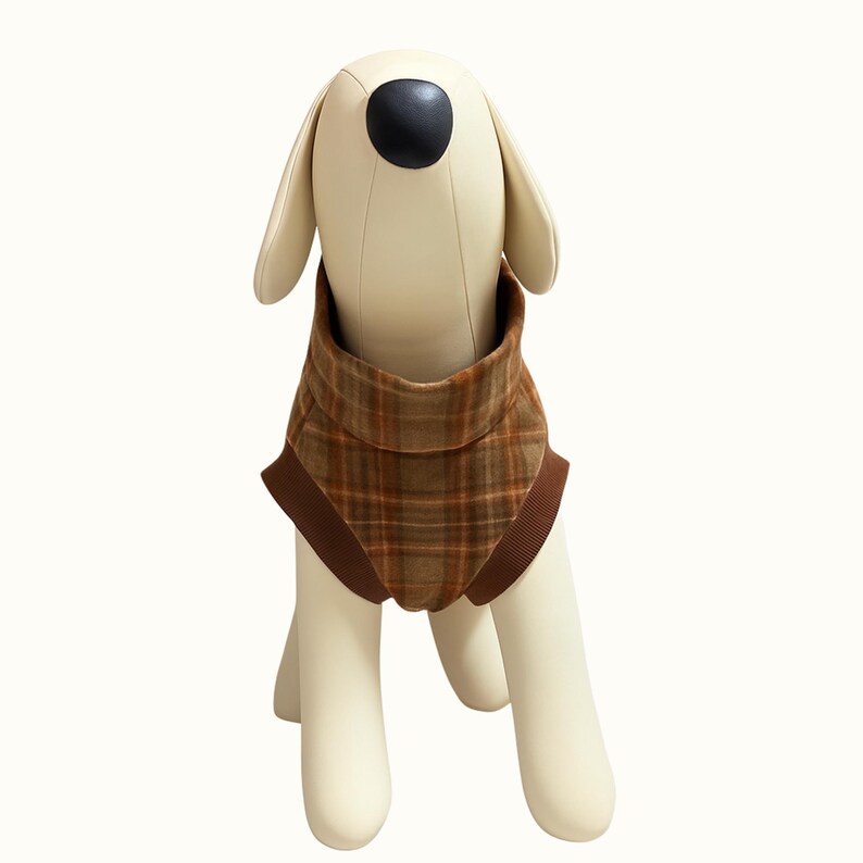 Dog Fleece Turtleneck Sewing Pattern | Cozy Pet Sweater PDF | DIY Dog Clothes (XS–3XL) image 5