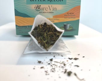 Organic Bitter Melon Tea: Caribbean Cerasee Herbal Detox