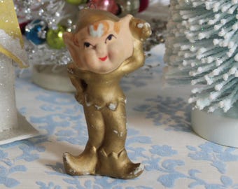 Pixie Ornament gold