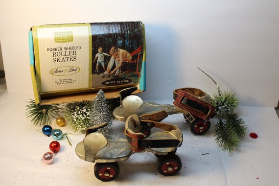 Vintage Childrens Roller skates Metal Roller Skate