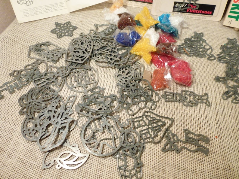 Make it and Bake it Kit Stained Glass Kit Suncatchers Kids Etsy