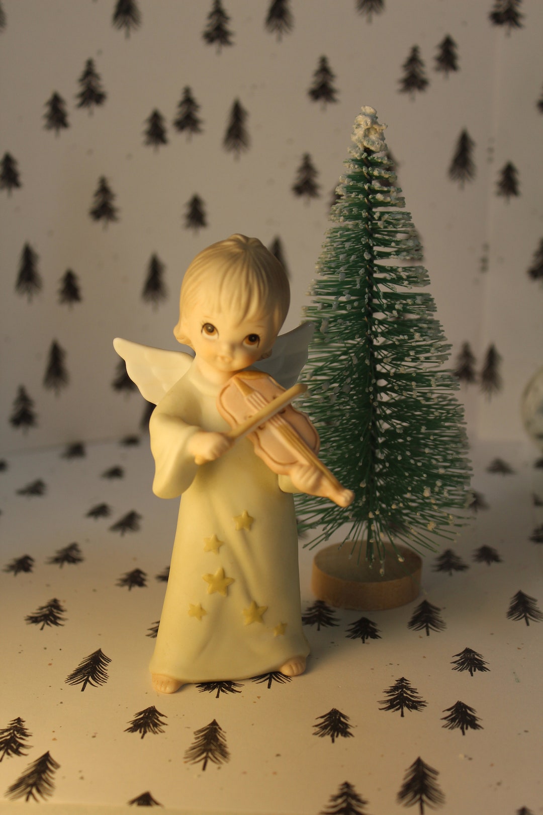Lefton Angel the Christopher Collection Vintage Christmas Angel Etsy