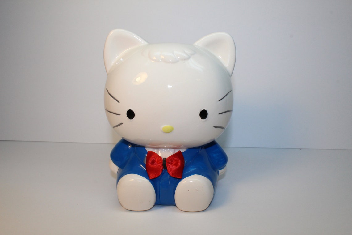 Hello Kitty Bank Kids Bank Childs Bank Penny Bank Childs Room Etsy