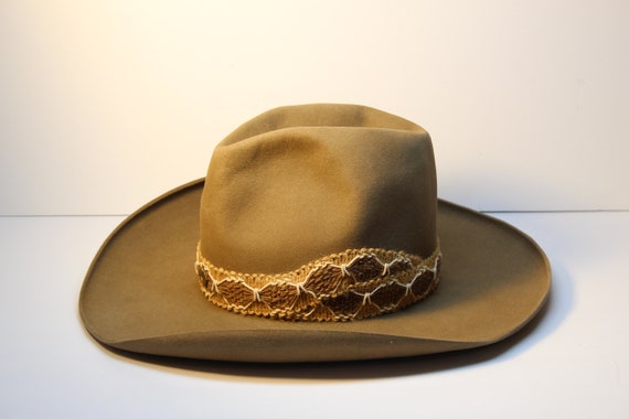 Vintage Western Hat Resistol Stagecoach Hat 7 3/8