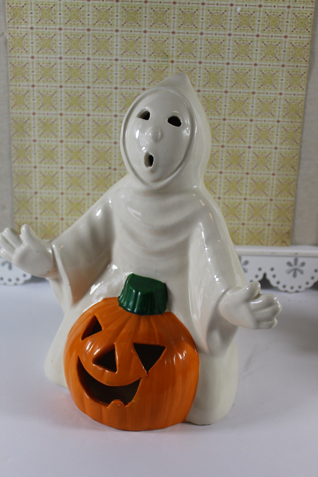 BOOOOO Ghost Ceramics Fall Home Decor Halloween Decor Hobbyist