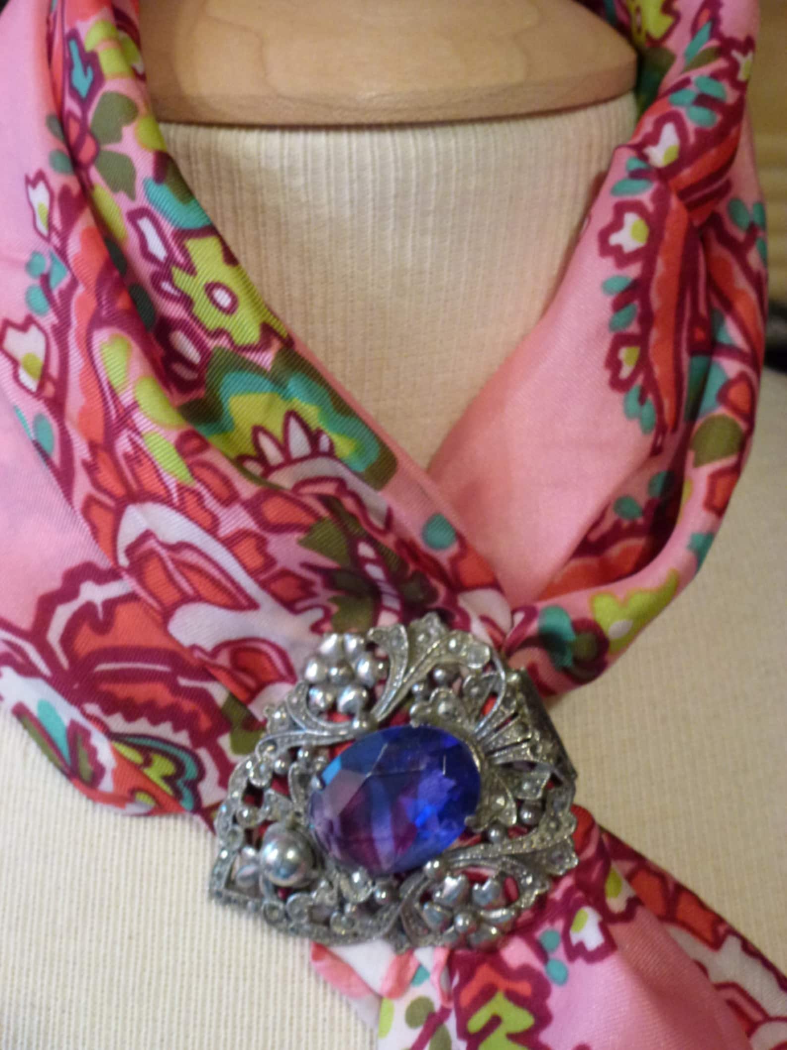 Vintage Jewelry Brooch Clip Etsy