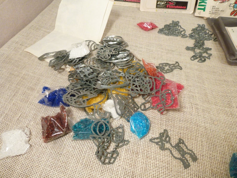 Make it and Bake it Kit Stained Glass Kit Suncatchers Kids Etsy