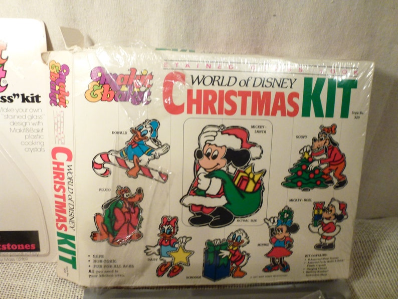 Make it and Bake it Kit Stained Glass Kit Suncatchers Kids Etsy