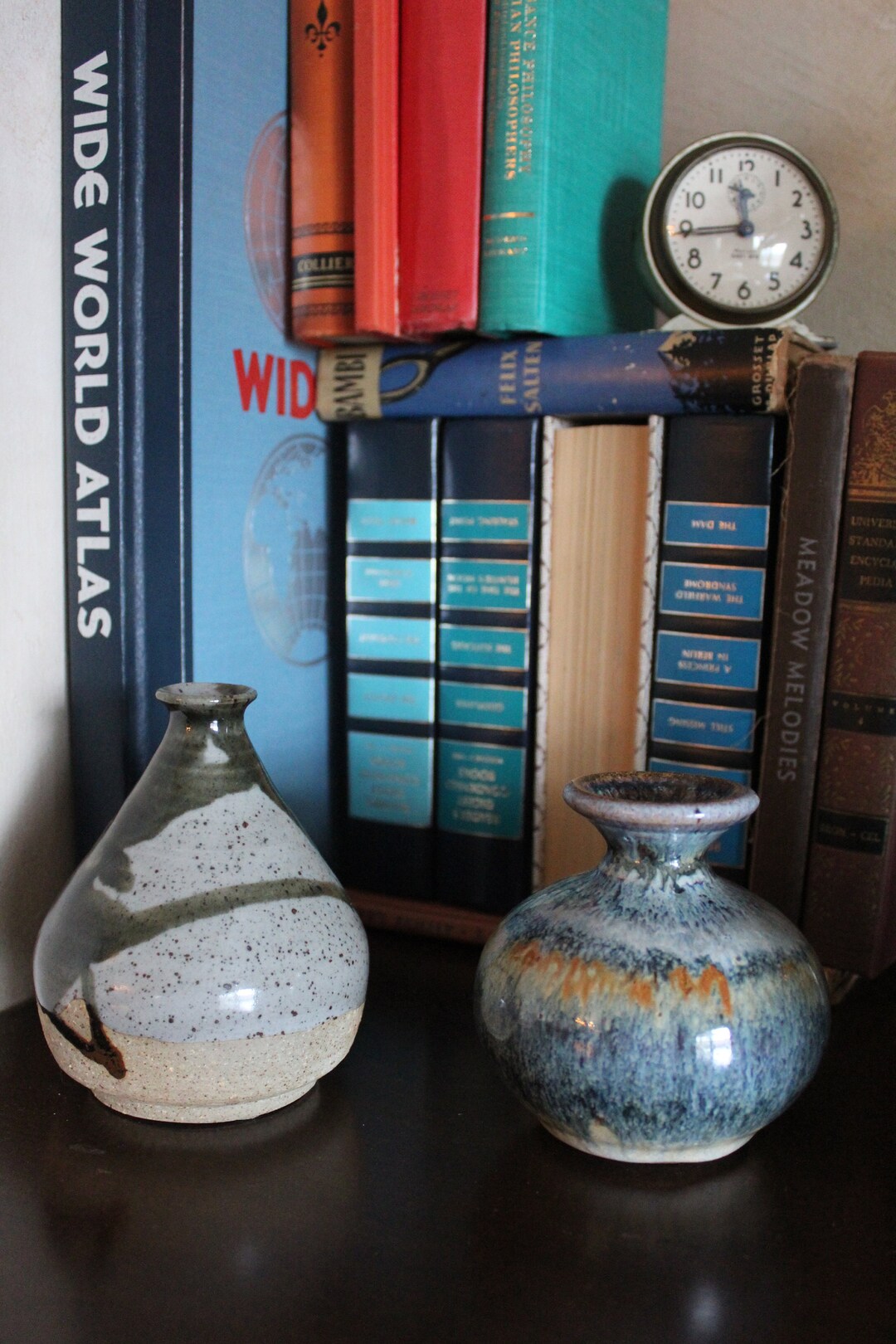 Studio Pottery Weed Pots Hand Made Pottery Vase Glazed Pottery Weed Pot ...