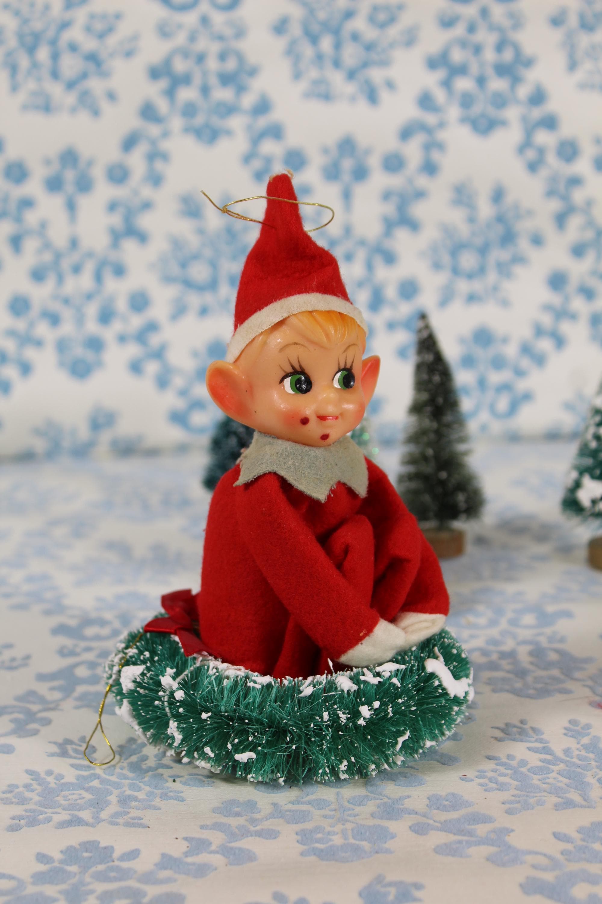 ビンテージ50s 妖精　天使　エルフ　ピクシー　キューピー　ミッドセンチュリー Vintage Pixie Elves Japan - Etsy