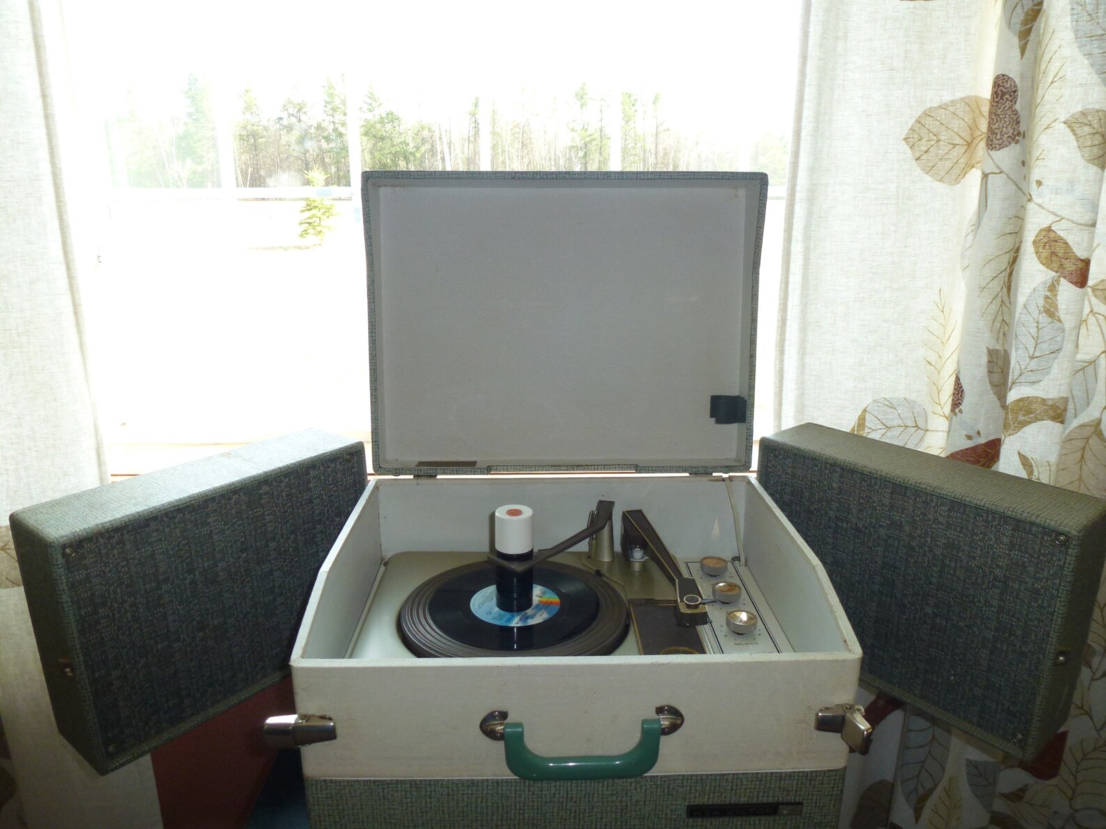 Vintage Record Player RCA Victor Suitcase Style Record Etsy