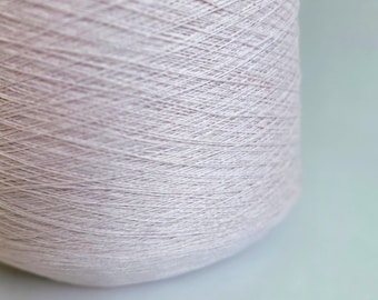 Loro Piana Italian 100% Cashmere Yarn - 2/27Nm - 1350m per 100g - Pale Pink