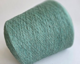 100% Cashmere Yarn - 2/26Nm - 1300m per 100g - Mint Melange