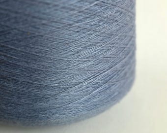 100% Cashmere Yarn - 2/26Nm - 1300m per 100g - Baby Blue