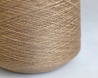 Loro Piana Italian 100% Cashmere Yarn - 2/26Nm - 1300m per 100g - Tan