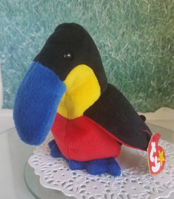 Kiwi the Toucan Beanie Babies Vintage TY 1995 with Original Etsy