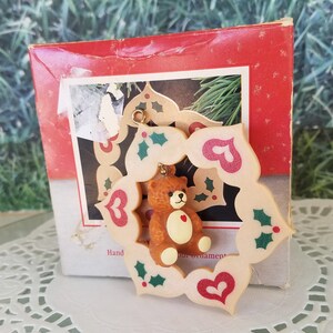 Loving Bear Hallmark Ornament 1988