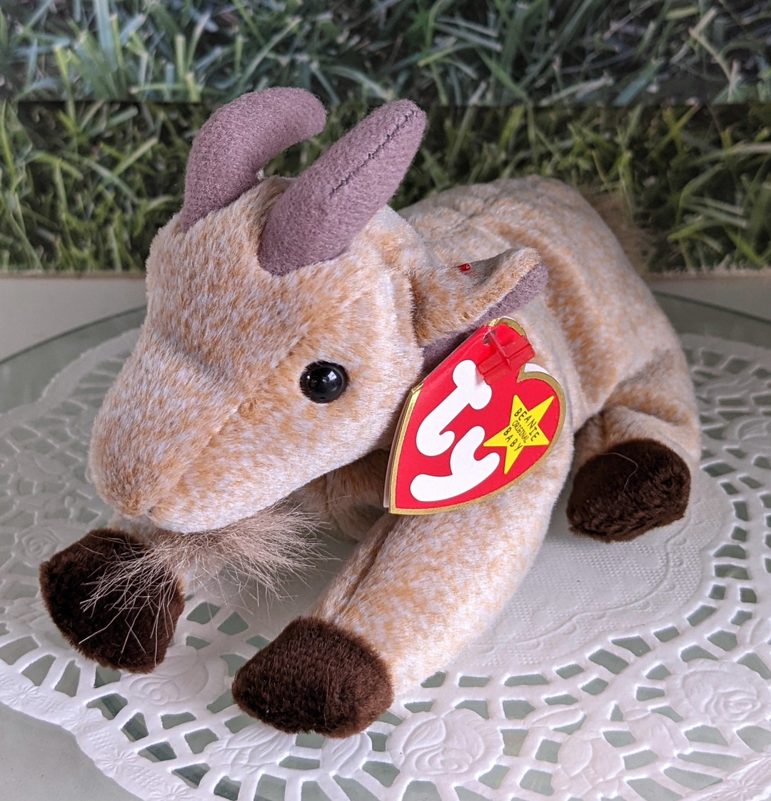 Goatee the Goat Beanie Babies Vintage TY 1999 With Original Tags Etsy